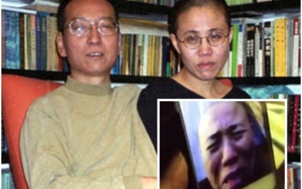 刘晓波和妻子刘霞